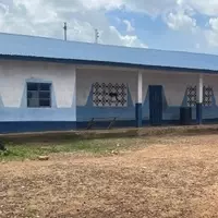 This three classroom building has been refurbished.